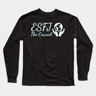 ESFJ The Consul MBTI types 12F Myers Briggs personality gift with icon Long Sleeve T-Shirt